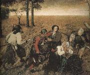 Pieter Bruegel Robbery of women farmers oil